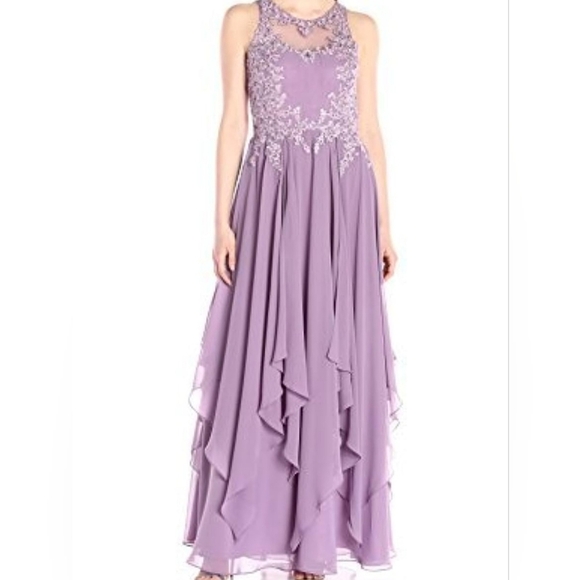 Gorgeous Decode 1.8 Mauve Maxi Evening Gown ๐ - Picture 4 of 17